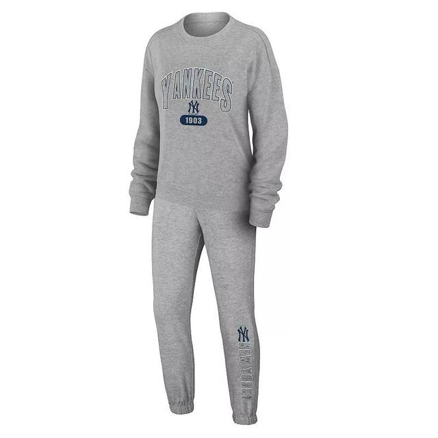 Womens WEAR by Erin Andrews Gray San Diego Padres Knitted Lounge Set Grey Product Image