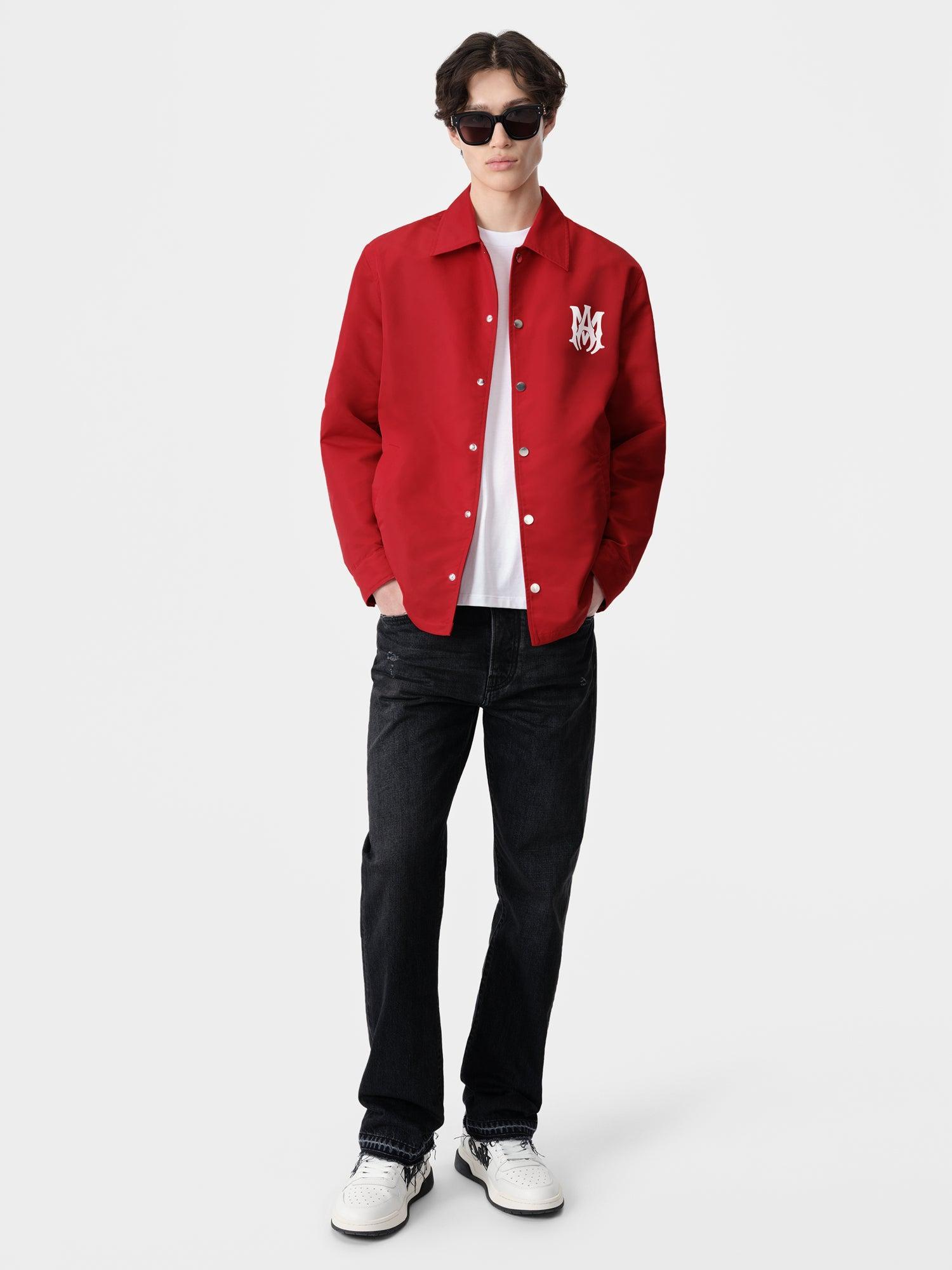 MA COACH JACKET - Red Male Product Image