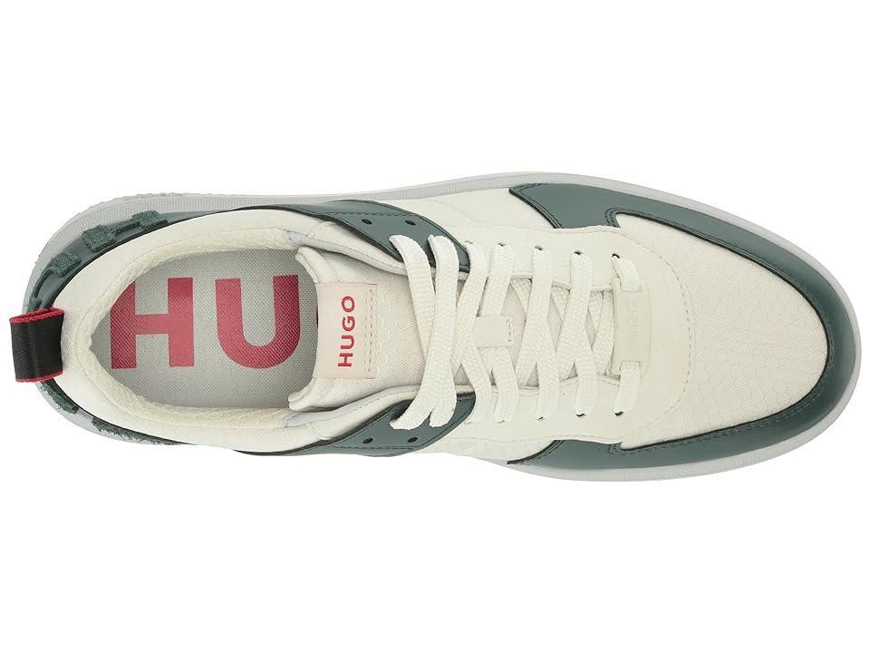 HUGO Kilian Mix Material Tennis Sneaker (Open ) Men's Shoes Product Image