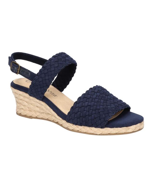 Bella Vita Womens Mariella Espadrille Wedge Sandals Product Image