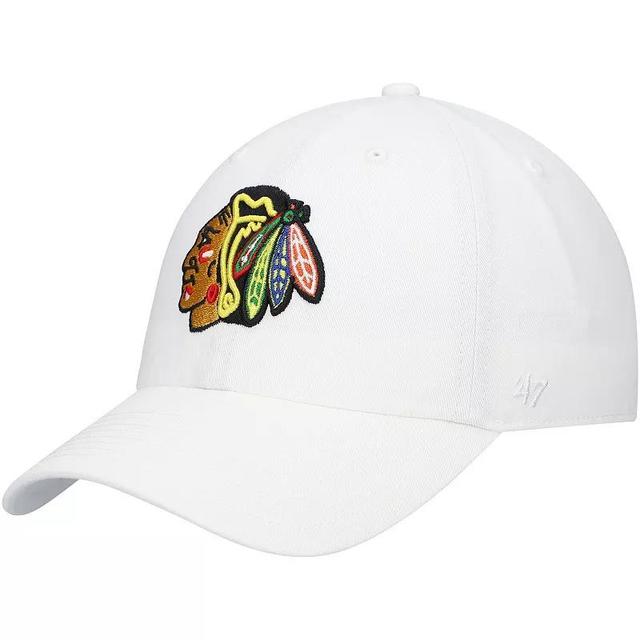 Mens 47 Chicago Blackhawks Team Clean Up Adjustable Hat Product Image