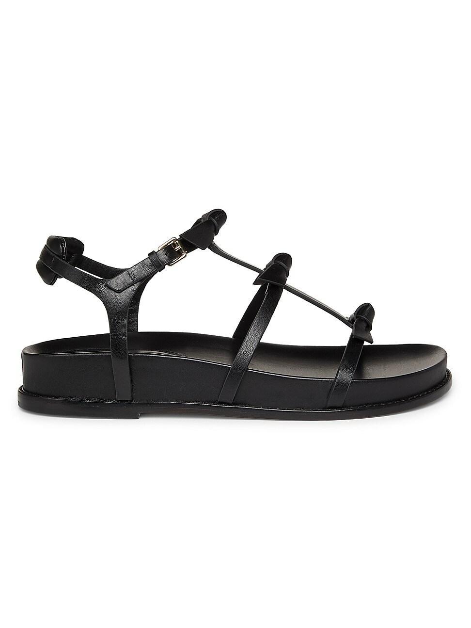 Womens Slim Lolita Leather Sandals Product Image