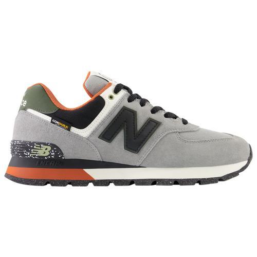 New Balance Mens 574 Rugged - Shoes Black/Grey Product Image