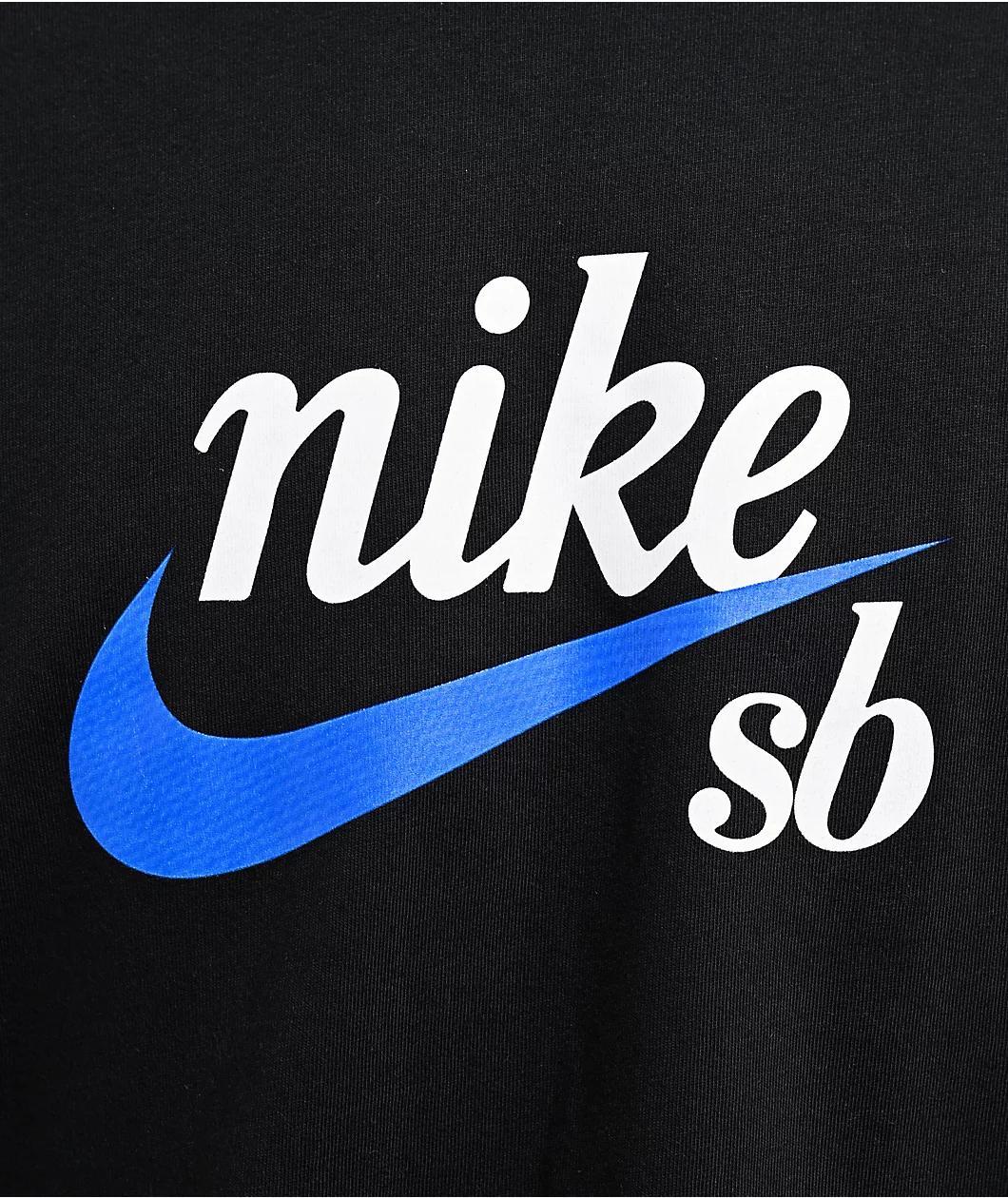 Nike SB High Brand Logo Black T-Shirt Product Image