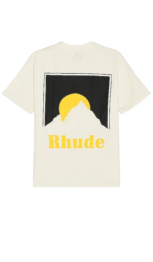 Rhude Moonlight Tee Cream. (also in ). Product Image