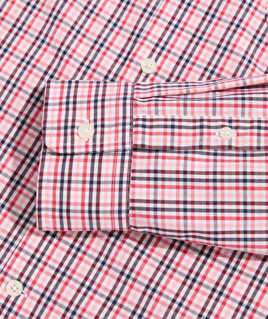 Stretch Poplin Tattersall Shirt Product Image