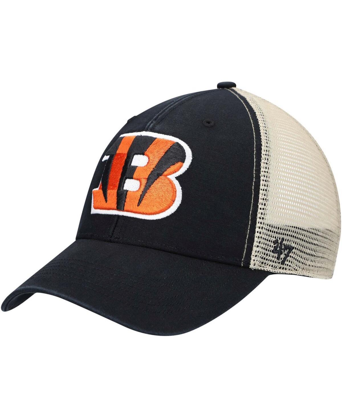 Mens Black Cincinnati Bengals Flagship Mvp Snapback Hat Product Image