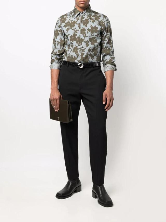 Floral Print Multicolored Shirt Product Image