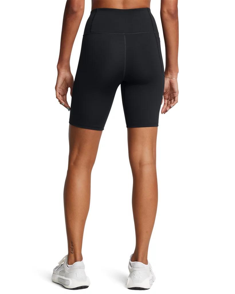 Womens UA Motion Collegiate Bike Shorts Product Image