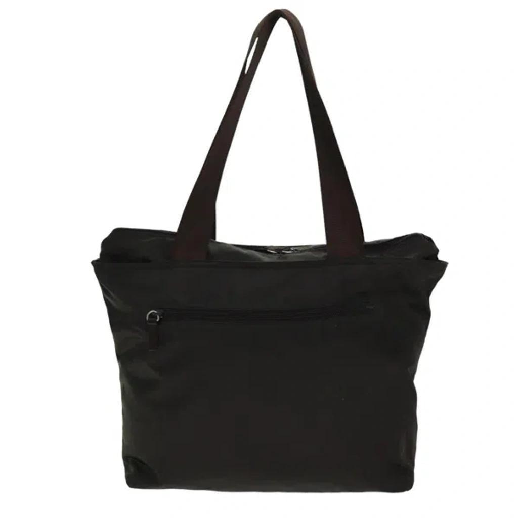 Tessuto Khaki Synthetic Tote Bag () Product Image