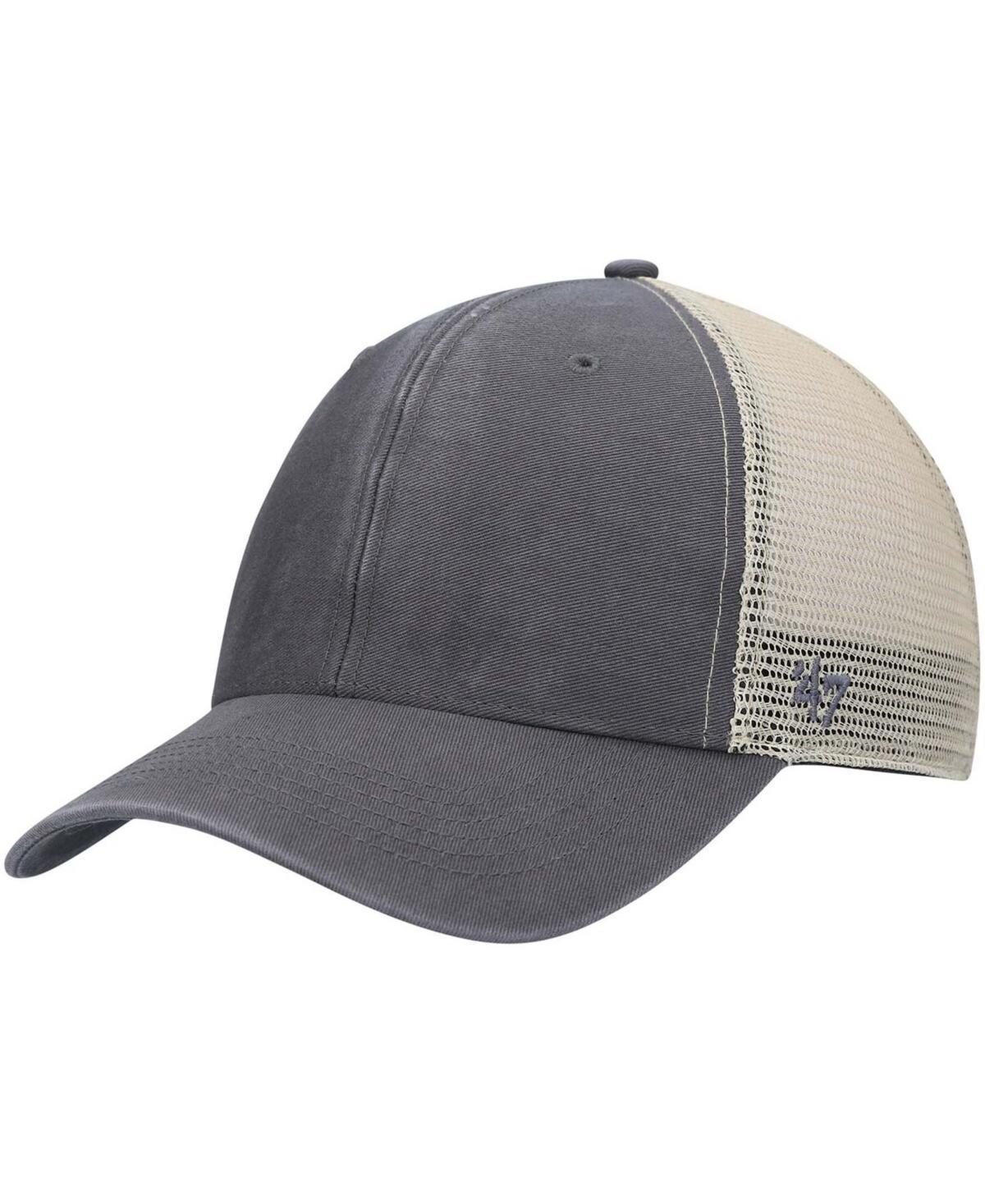 Mens 47 Charcoal/Natural Flagship MVP Snapback Hat Product Image