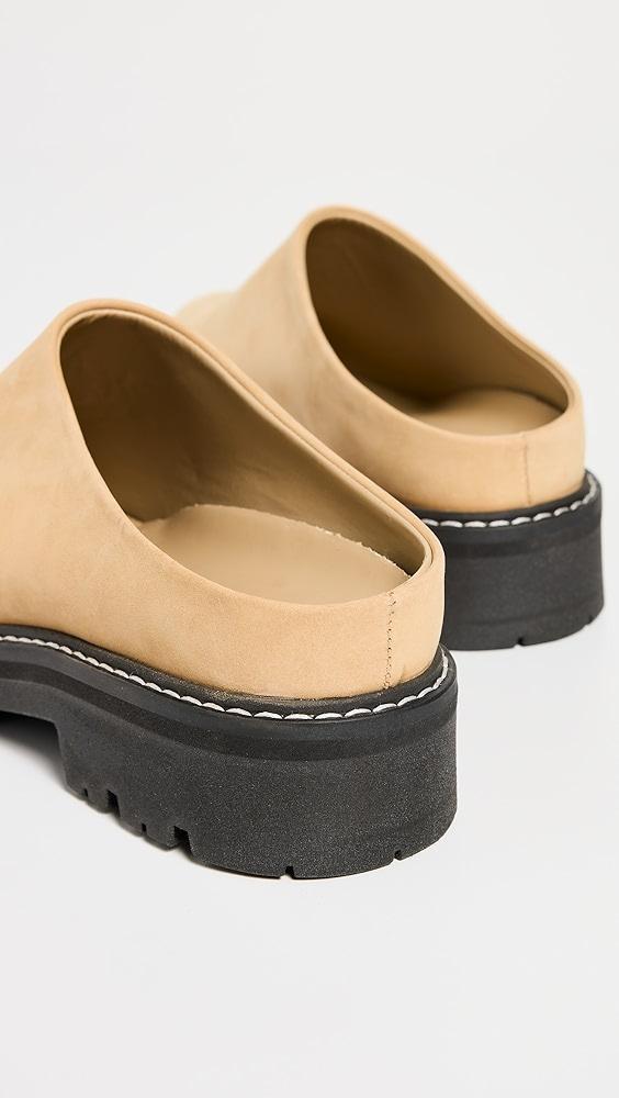 Jenni Kayne Oiled Leather Lug Sole Mules | Shopbop Product Image