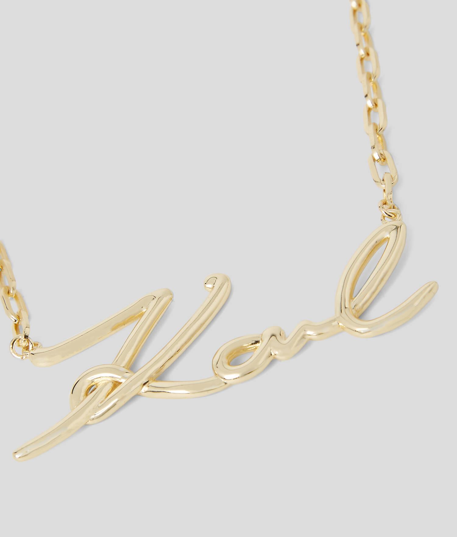 K/SIGNATURE GOLD NECKLACE Product Image