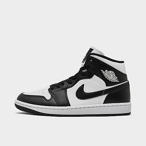 Jordan Womens AJ 1 Mid 365 - Shoes White/Black Product Image