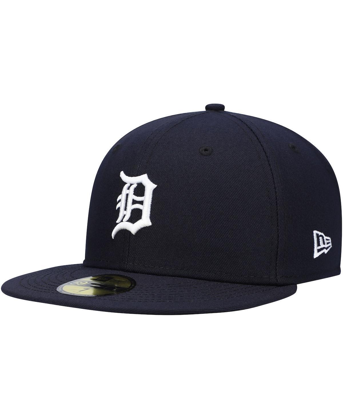 Mens New Era Navy Detroit Tigers Authentic Collection On-Field Home 59FIFTY Fitted Hat Product Image