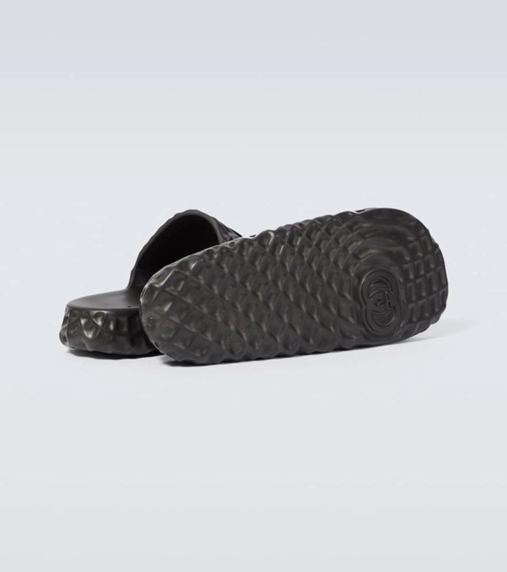 GUCCI Interlocking G Slides In Nero/nero Product Image