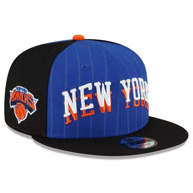 Mens New Era /Black New York Knicks 2023/24 City Edition 9FIFTY Snapback Adjustable Hat Product Image