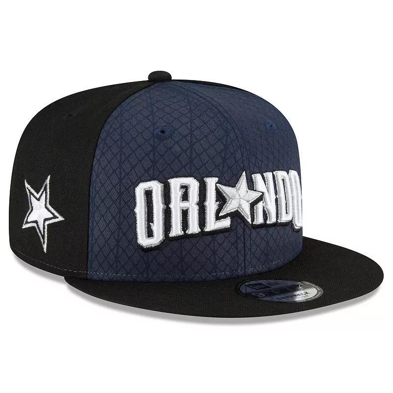 Mens New Era Navy Orlando Magic 2023/24 City Edition 9FIFTY Snapback Adjustable Hat - Navy Product Image