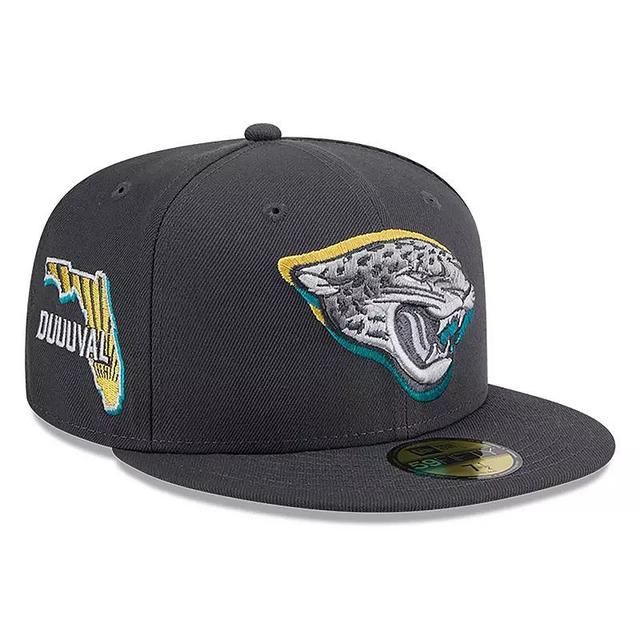 Mens New Era Jacksonville Jaguars 2024 Nfl Draft On Stage 59FIFTY Fitted Hat Product Image