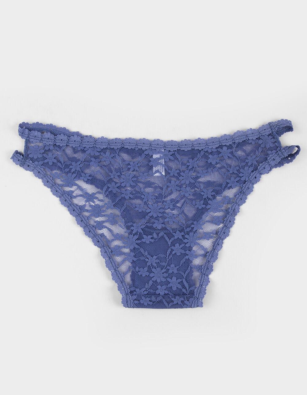 FULL TILT Daisy Lace Trim Cheeky Panties Product Image