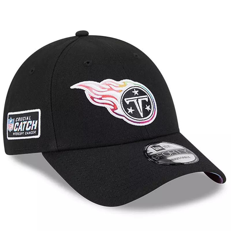 Mens New Era Tennessee Titans 2023 NFL Crucial Catch 9FORTY Adjustable Hat Product Image