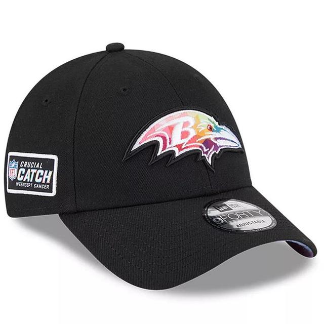 Mens New Era Baltimore Ravens 2023 NFL Crucial Catch 9FORTY Adjustable Hat Product Image