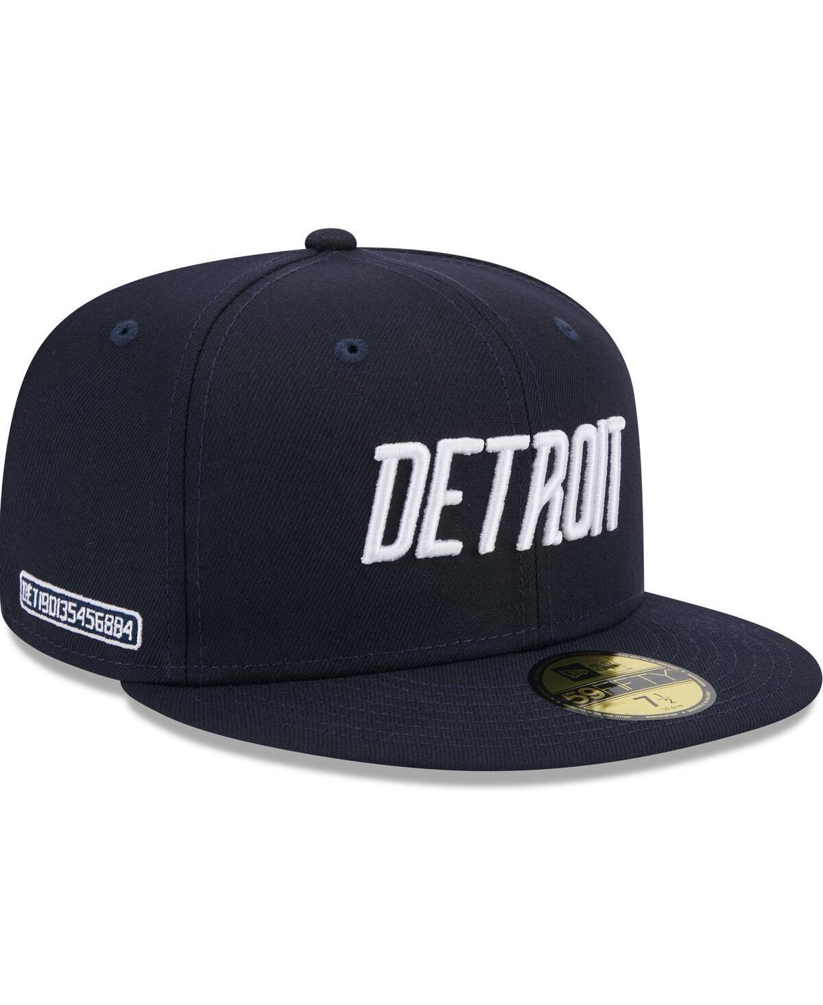 New Era Mens Navy Detroit Tigers 2024 City Connect 59FIFTY Fitted Hat Product Image