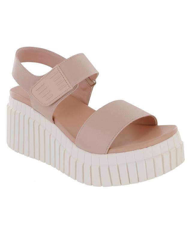 Mia Womens Yuri Wedge Sandals Product Image