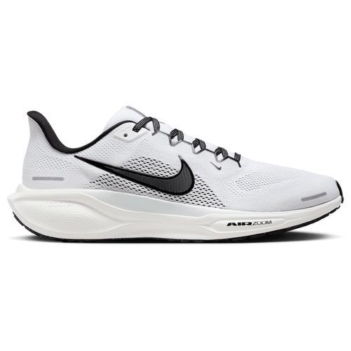 Nike Mens Nike Air Zoom Pegasus 41 - Mens Running Shoes White/Black Product Image