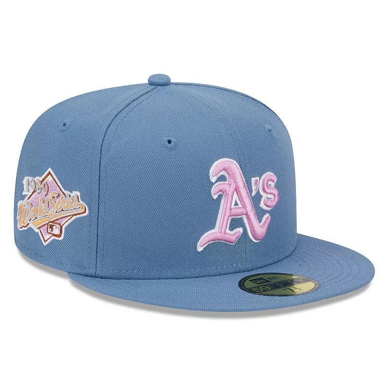 Mens New Era Oakland Athletics Faded Color Pack 59FIFTY Fitted Hat Product Image