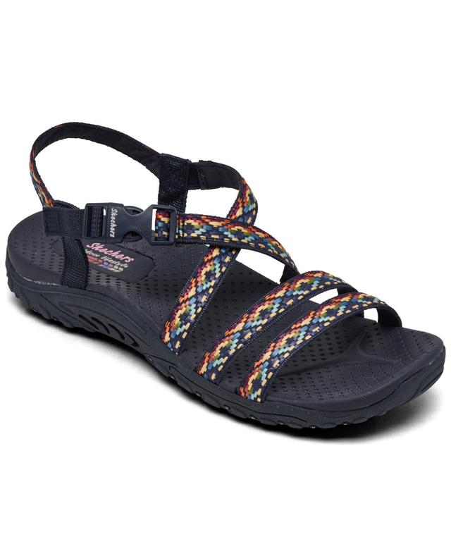 Skechers Womens Reggae - Dream Weaver Athletic Sandals from Finish Line - NAVY Product Image