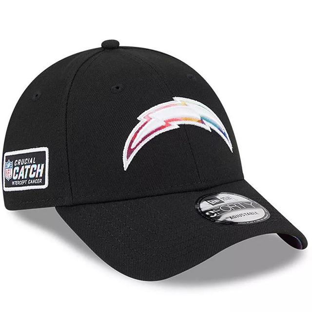 Mens New Era Los Angeles Chargers 2023 NFL Crucial Catch 9FORTY Adjustable Hat Product Image