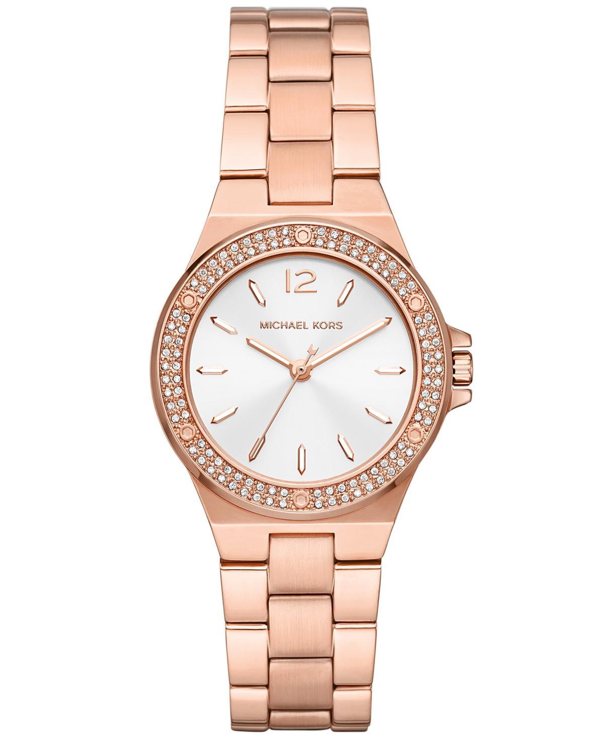 Oversized Pavé Logo -Tone Watch Product Image