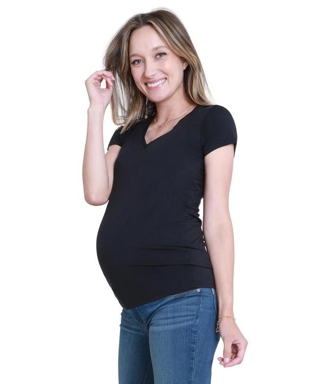 Ingrid & Isabel Maternity V-Neck T-Shirt Product Image