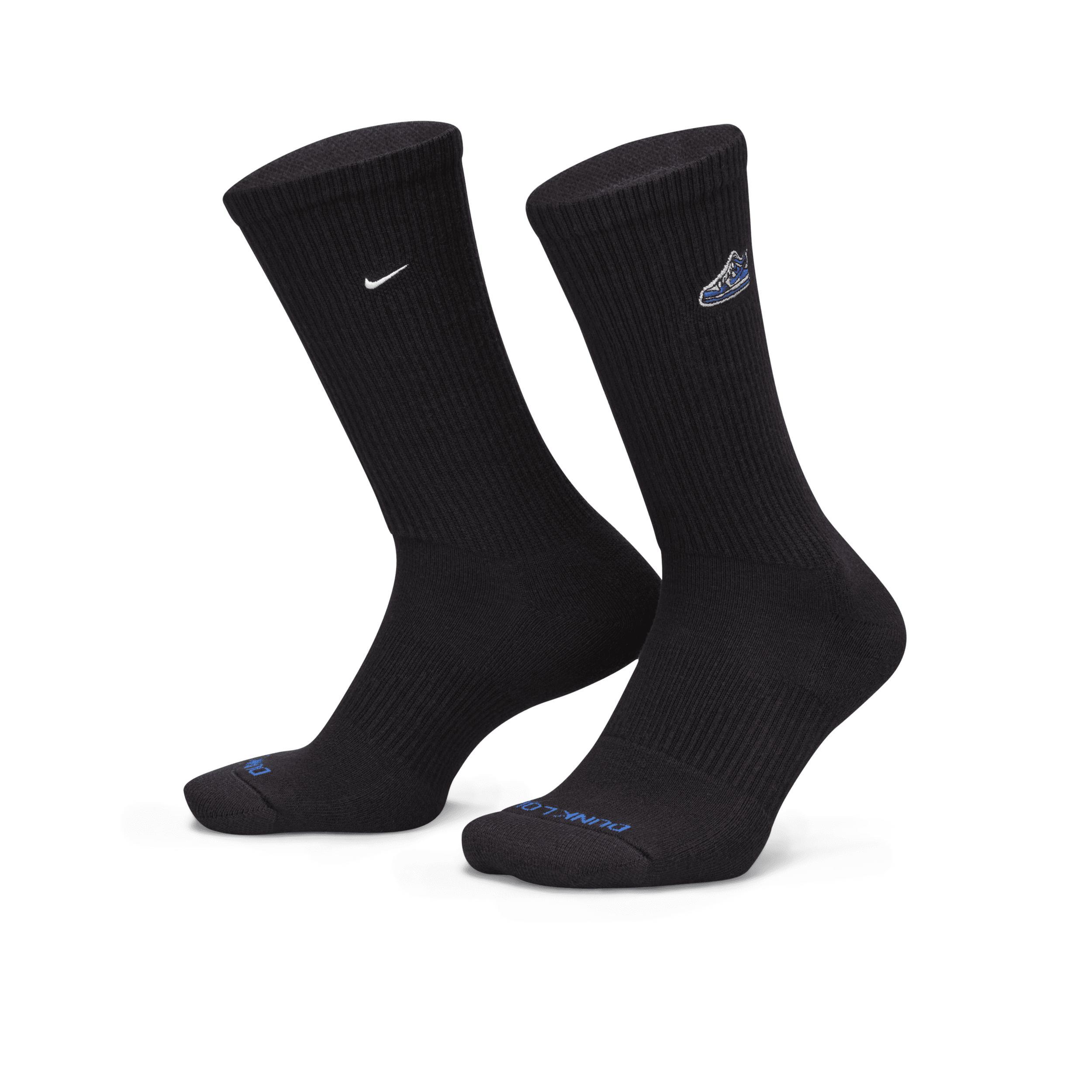 Nike Unisex Everyday Plus Cushioned Crew Socks (1 Pair) Product Image