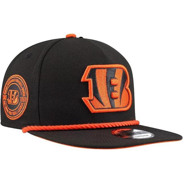 Mens New Era Cincinnati Bengals Captain Snapback Hat Product Image