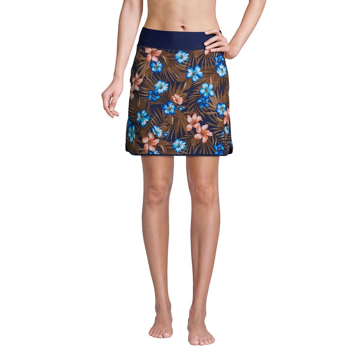 Womens Lands End Quick Dry Active Swim Skort Product Image