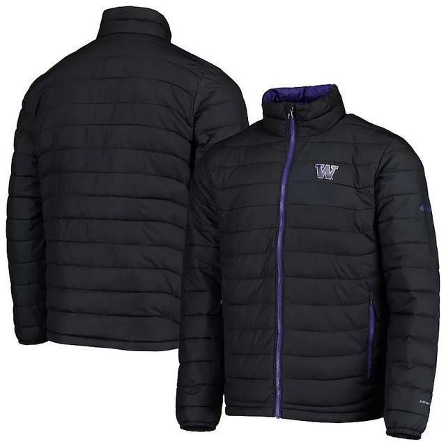 Mens Columbia Washington Huskies Powder Lite Omni-Heat Reflective Full-Zip Jacket Product Image