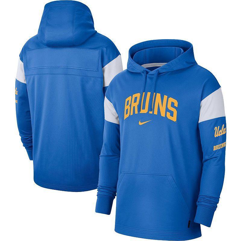 Mens Nike UCLA Bruins Jersey Performance Pullover Hoodie Product Image