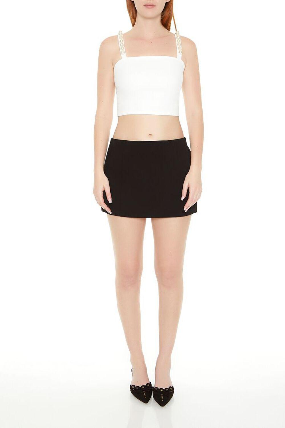 Faux Pearl Crop Top | Forever 21 Product Image