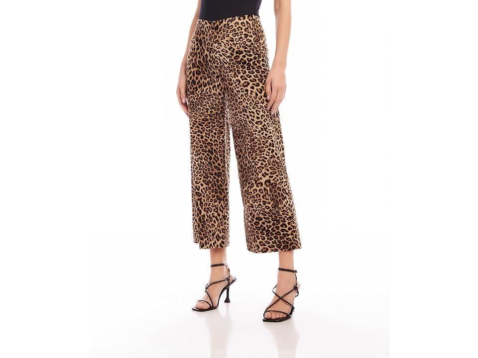 Karen Kane Cropped Pants (Leopard) Women's Jumpsuit & Rompers One Piece product image