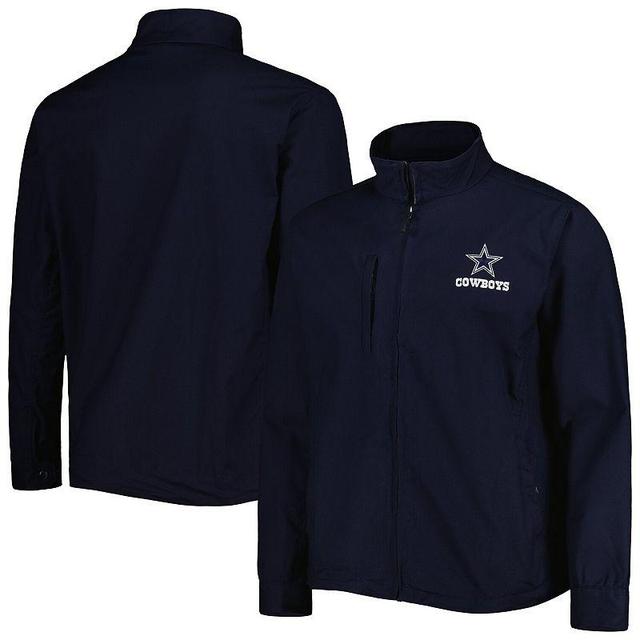 Mens Dunbrooke Navy Dallas Cowboys Journey Workwear Tri-Blend Full-Zip Jacket Product Image