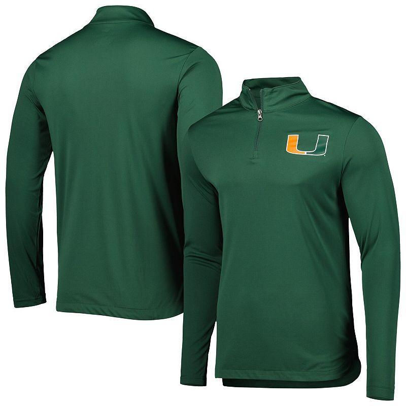 Mens Fanatics Branded Miami Hurricanes Tough Minded Quarter-Zip Top Product Image