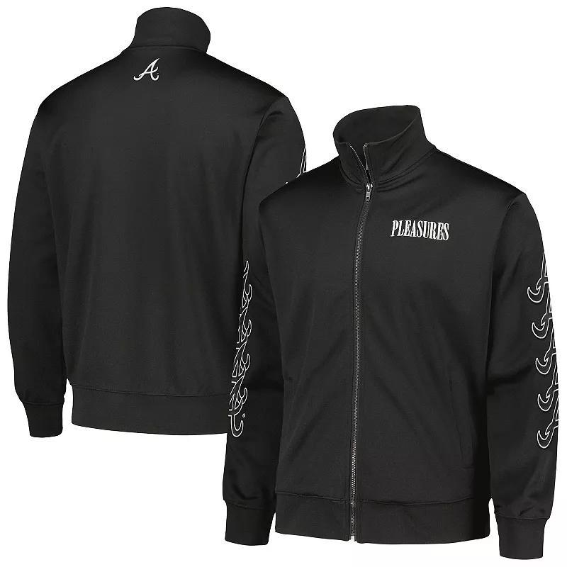 Mens Atlanta Braves Pitcher Full-Zip Track Jacket Product Image