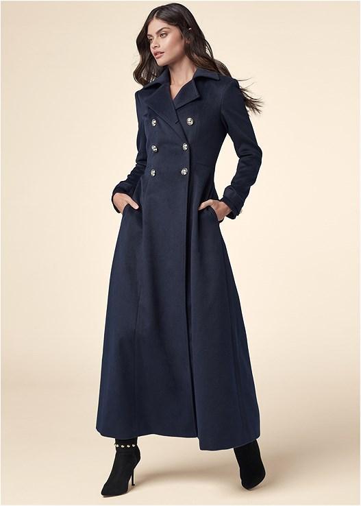 A-Line Double Breasted Coat Product Image