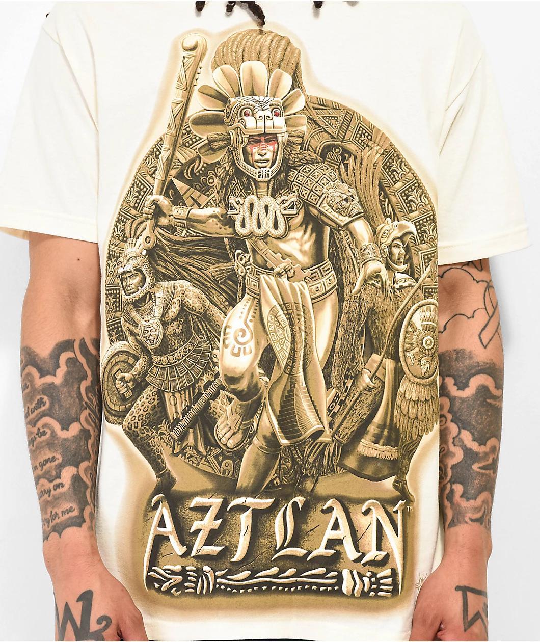 DGA Aztlan Khaki T-Shirt Product Image