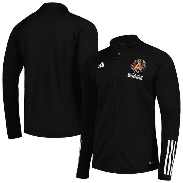 Mens adidas Black Atlanta United FC 2023 On-Field AEROREADY Full-Zip Training Top Product Image