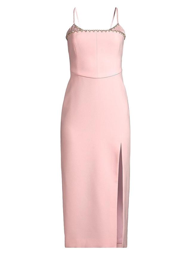 Womens Mauricio Crystal-Embellished Midi-Dress Product Image