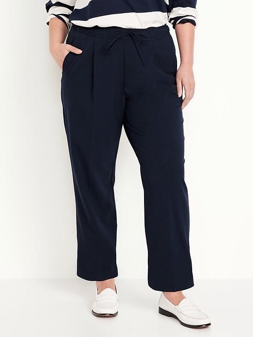 High-Waisted Billie Straight Trouser Product Image