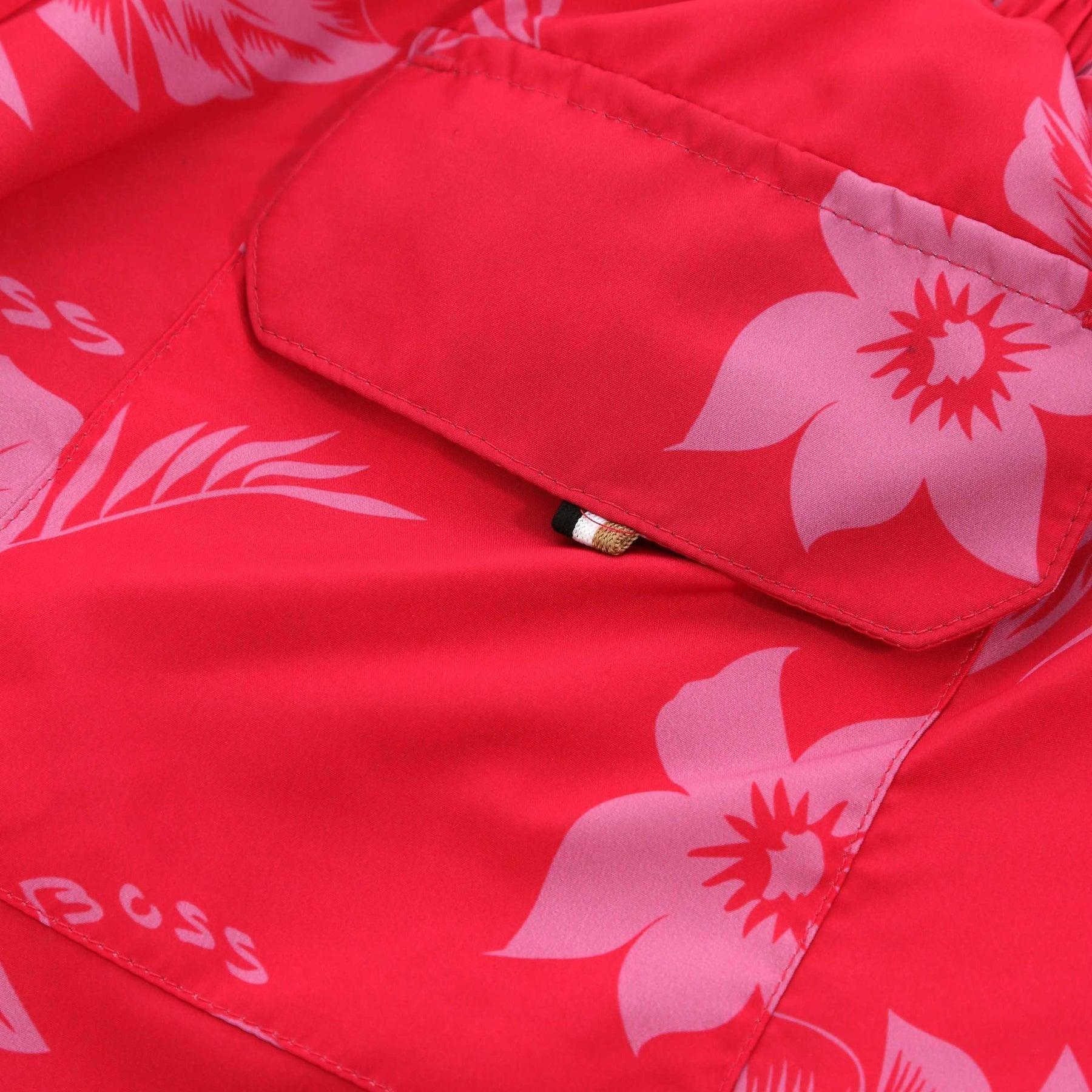 Boss Floral Print Swim Shorts Product Image